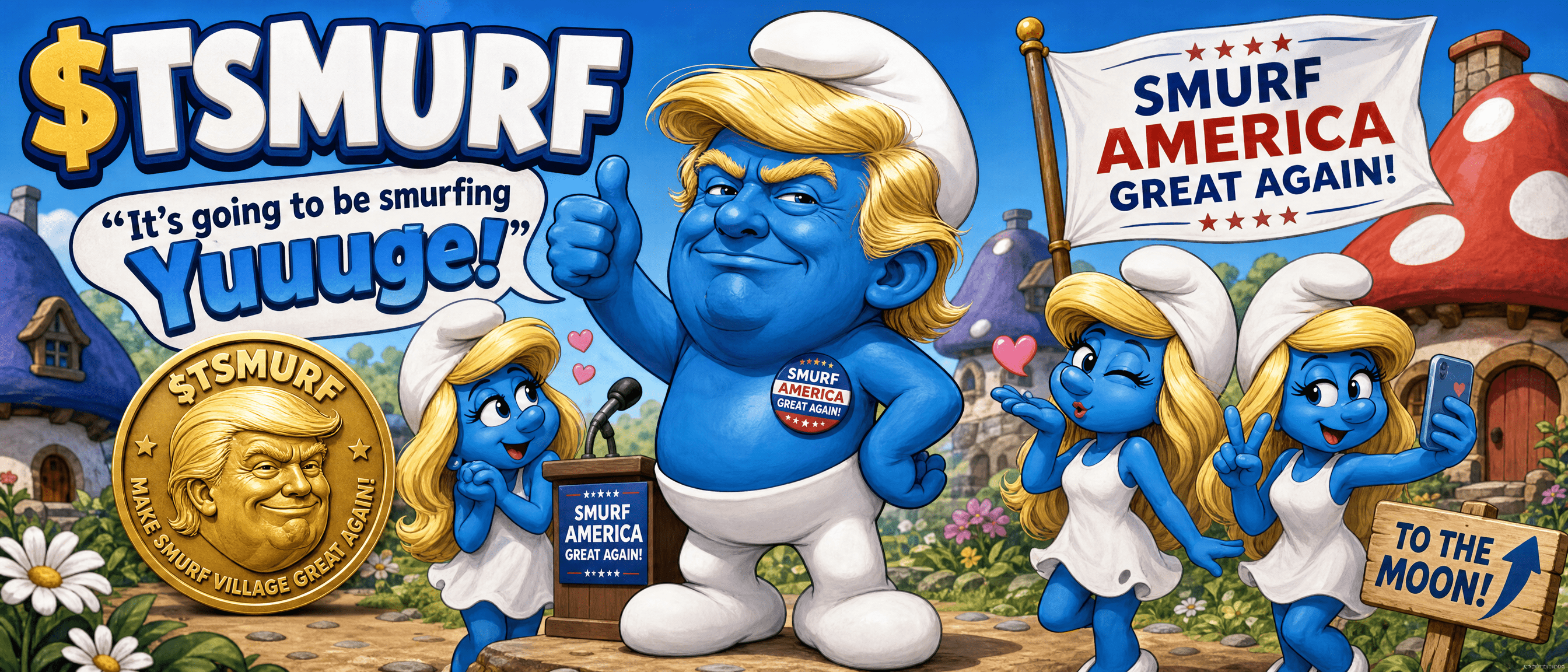The Legend of Trump Smurf