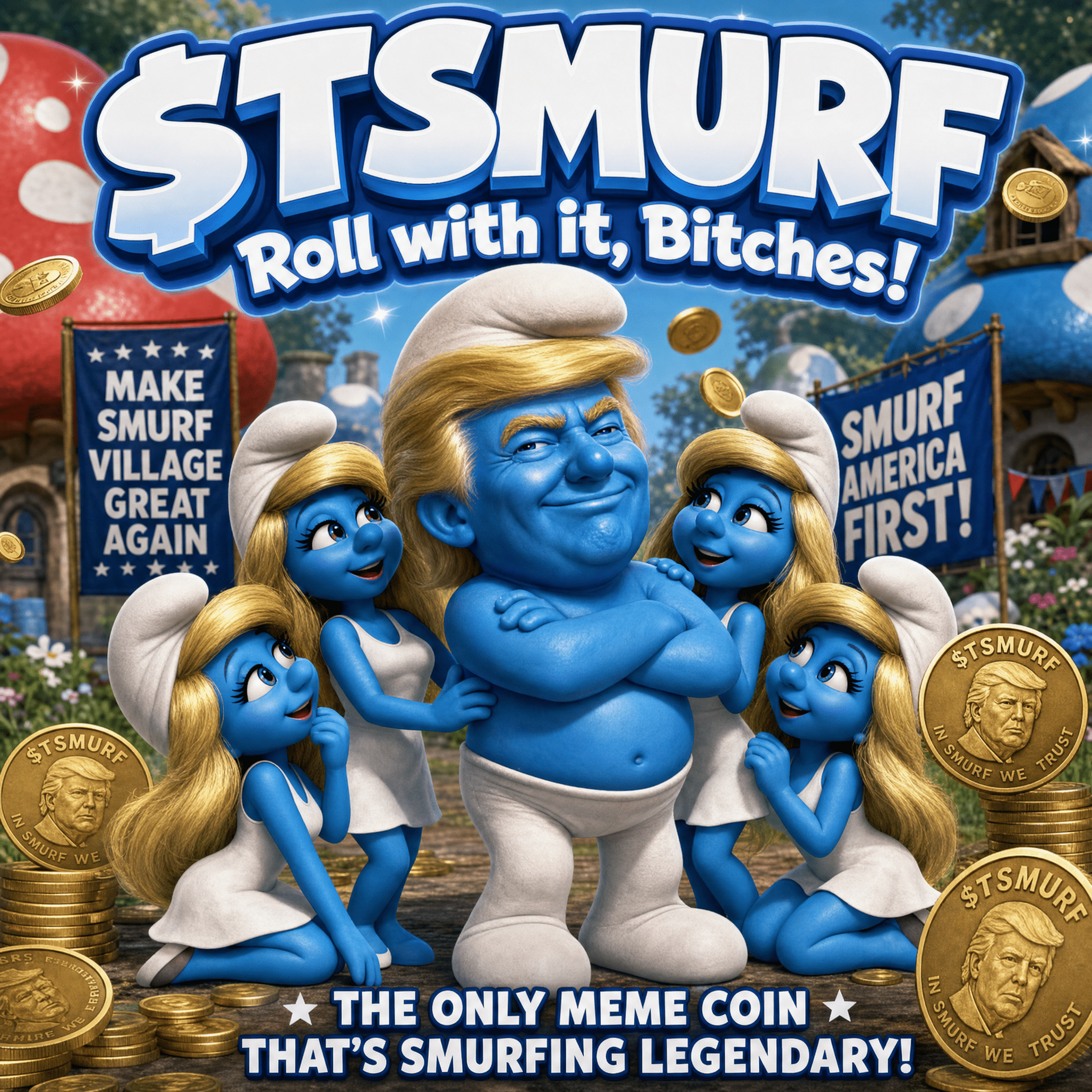 TSMURF Meme Card 1